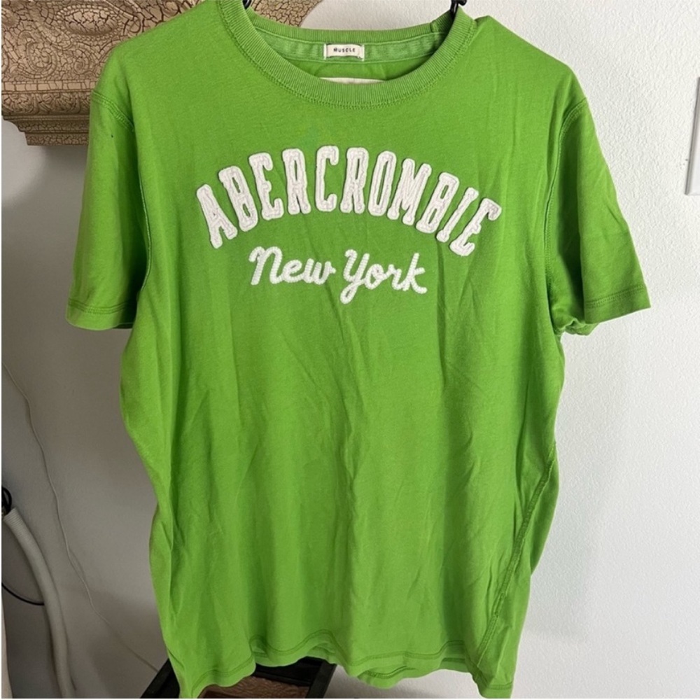 Abercrombie & Fitch Men’s T-Shirt Embroidered